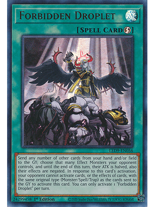 Forbidden Droplet - LED9-EN056 - Ultra Rare