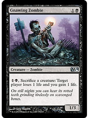 Gnawing Zombie - M14