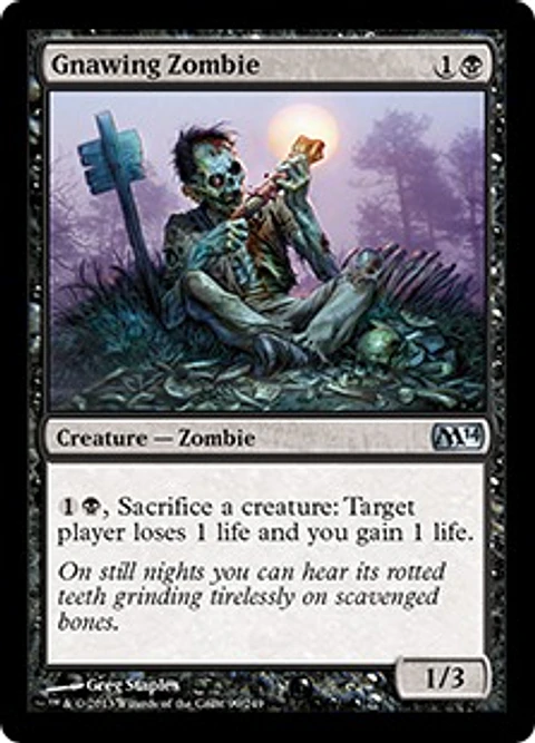 Gnawing Zombie - M14
