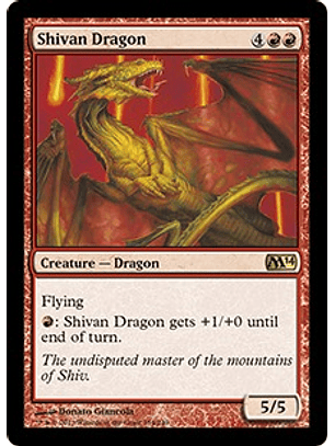 Shivan Dragon - M14