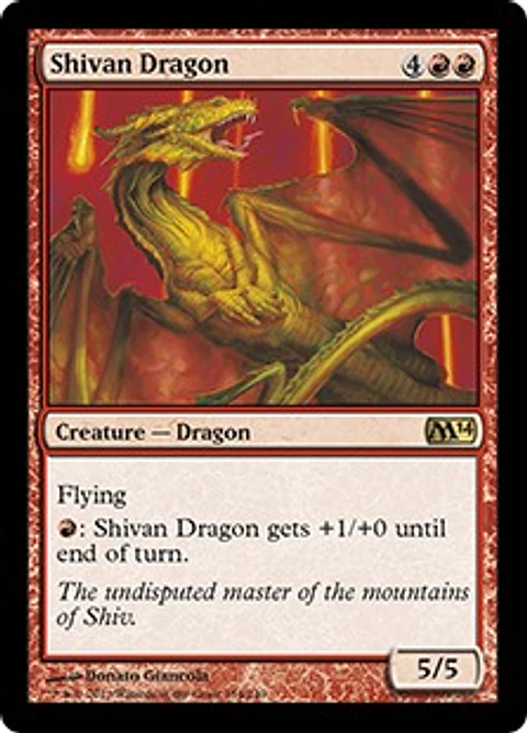 Shivan Dragon - M14