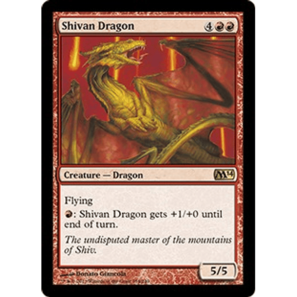 Shivan Dragon - M14
