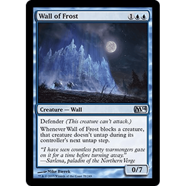 Wall of Frost - M14