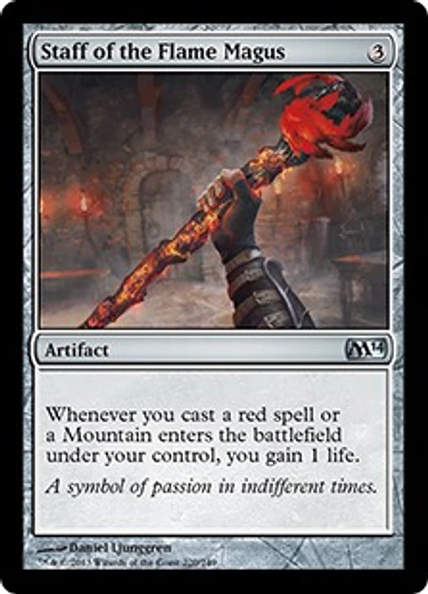Staff of the Flame Magus - M14