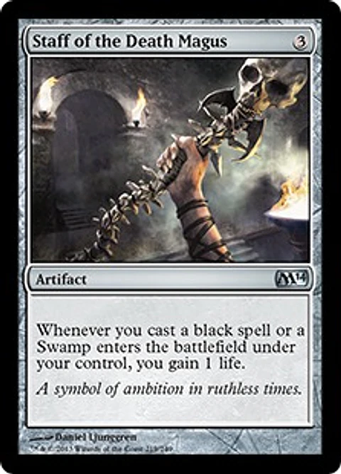 Staff of the Death Magus - M14