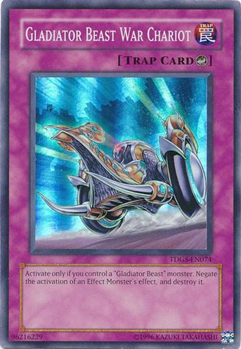 Gladiator Beast War Chariot - TDGS-EN074 - Super Rare