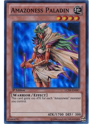 Amazoness Paladin - LCJW-EN087 - Super Rare