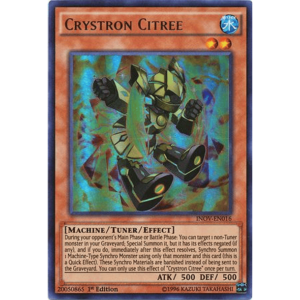 Crystron Citree - INOV-EN016 - Ultra Rare