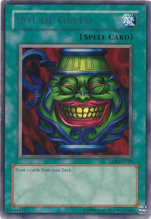 Pot of Greed - LOB-119 - Rare