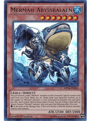 Mermail Abyssbalaen - MP14-EN055 - Ultra Rare