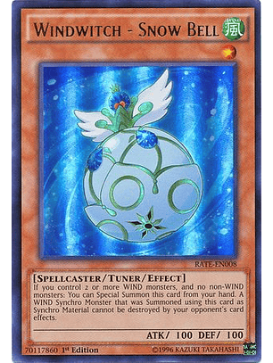 Windwitch - Snow Bell - RATE-EN008 - Ultra Rare