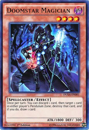 Doomstar Magician - DUEA-EN081 - Ultra Rare  1