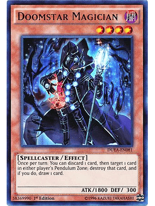 Doomstar Magician - DUEA-EN081 - Ultra Rare 