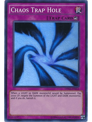 Chaos Trap Hole - OP03-EN012 - Super Rare