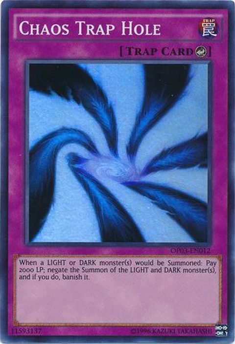 Chaos Trap Hole - OP03-EN012 - Super Rare