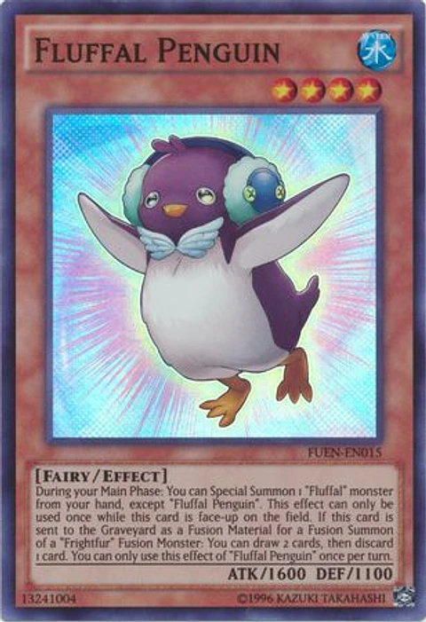 Fluffal Penguin - FUEN-EN015 - Super Rare 