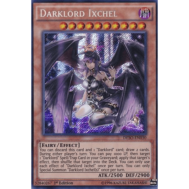 Darklord Ixchel - DESO-EN030 - Secret Rare