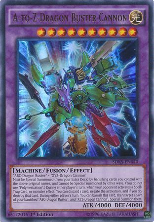 A-to-Z-Dragon Buster Cannon - SDKS-EN040 - Ultra Rare 1