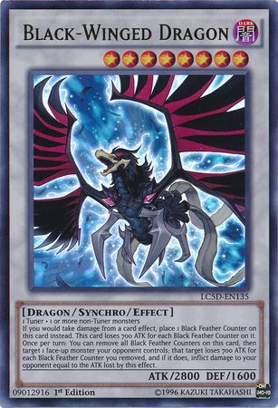 Black-Winged Dragon - LC5D-EN135 - Ultra Rare 1