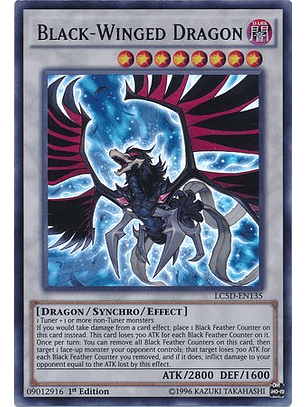 Black-Winged Dragon - LC5D-EN135 - Ultra Rare