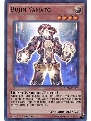 Bujin Yamato - MP14-EN069 - Ultra Rare