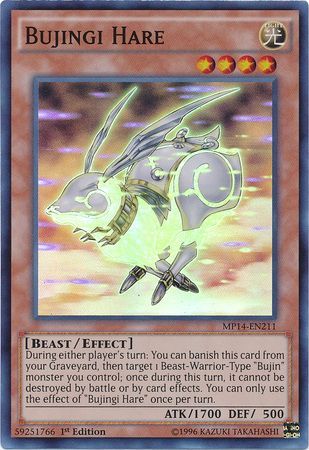 Bujingi Hare - MP14-EN211 - Super Rare 1
