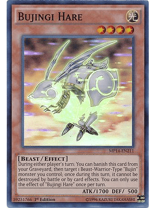 Bujingi Hare - MP14-EN211 - Super Rare