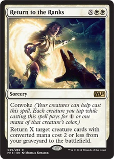 Return to the Ranks - M15