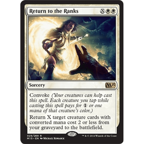 Return to the Ranks - M15