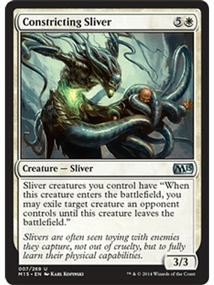  Constricting Sliver - M15
