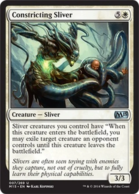  Constricting Sliver - M15
