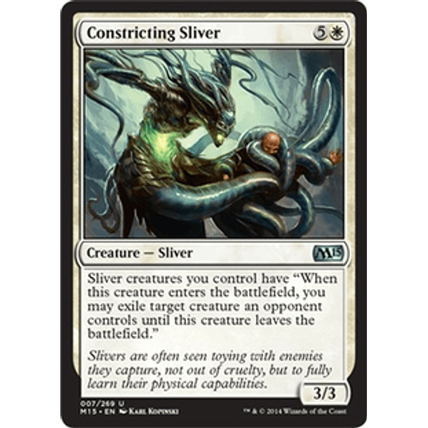  Constricting Sliver - M15