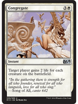 Congregate - M15 - U 