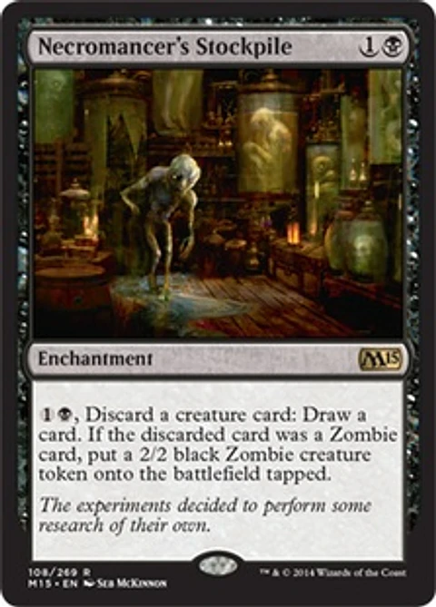 Necromancer's Stockpile - M15