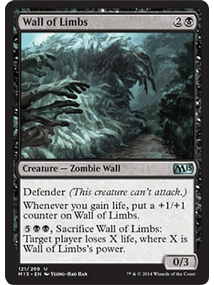 Wall of Limbs - M15