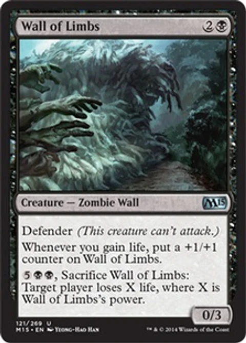 Wall of Limbs - M15