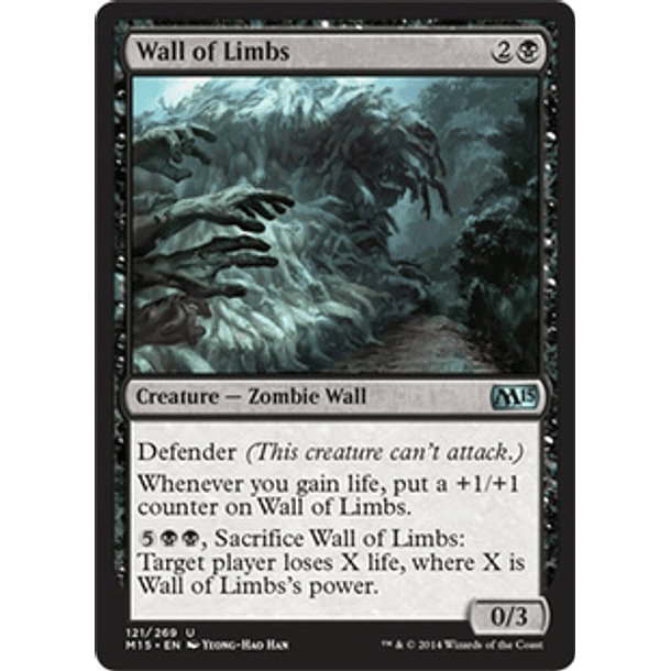 Wall of Limbs - M15