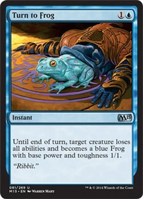 Turn to Frog - M15
