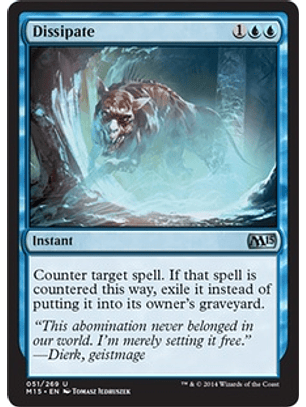 Dissipate - M15