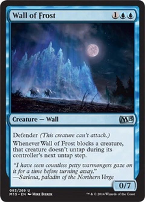 Wall of Frost - M15 - U