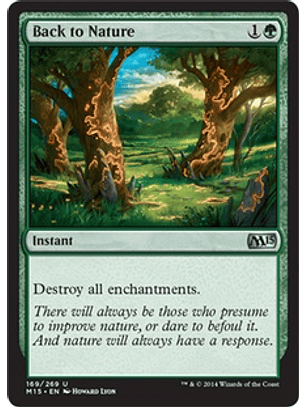 Back to Nature - M15