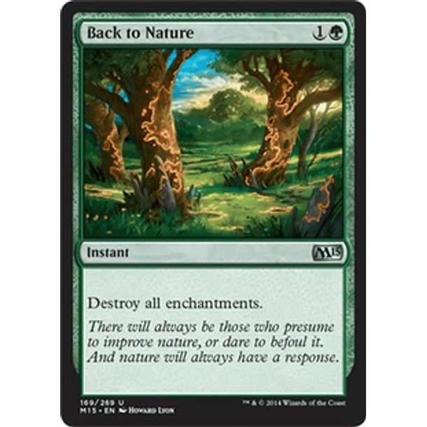 Back to Nature - M15