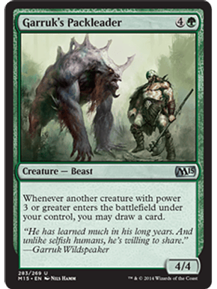 Garruk's Packleader - M15
