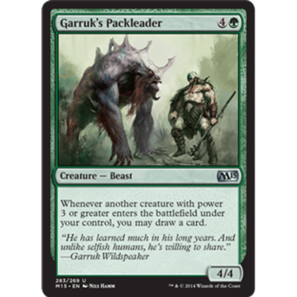 Garruk's Packleader - M15