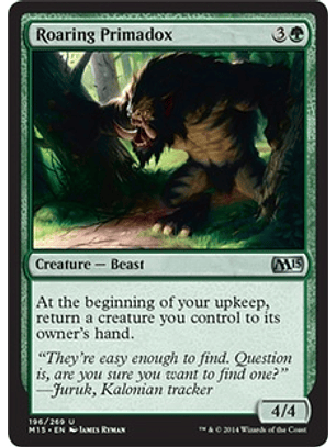 Roaring Primadox - M15