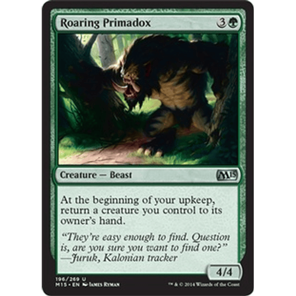 Roaring Primadox - M15