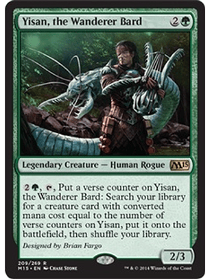 Yisan, the Wanderer Bard - M15