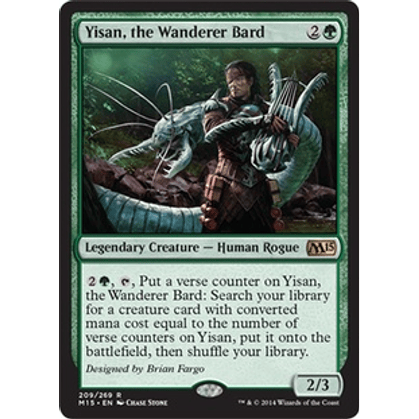 Yisan, the Wanderer Bard - M15