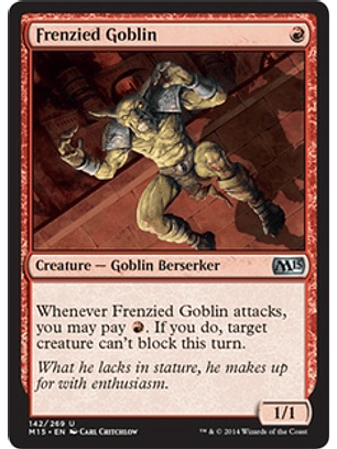 Frenzied Goblin - M15