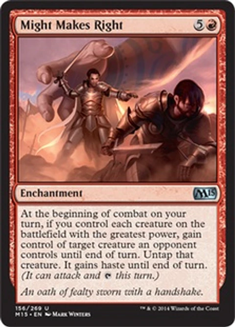 Might Makes Right - M15